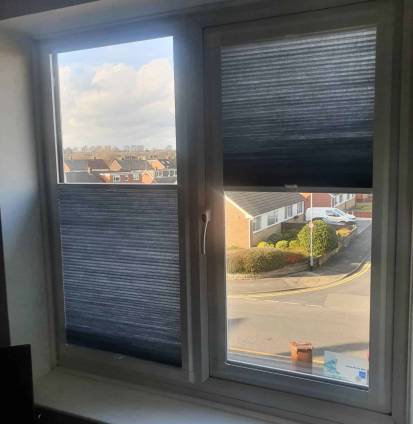 pleated blinds fitted near me